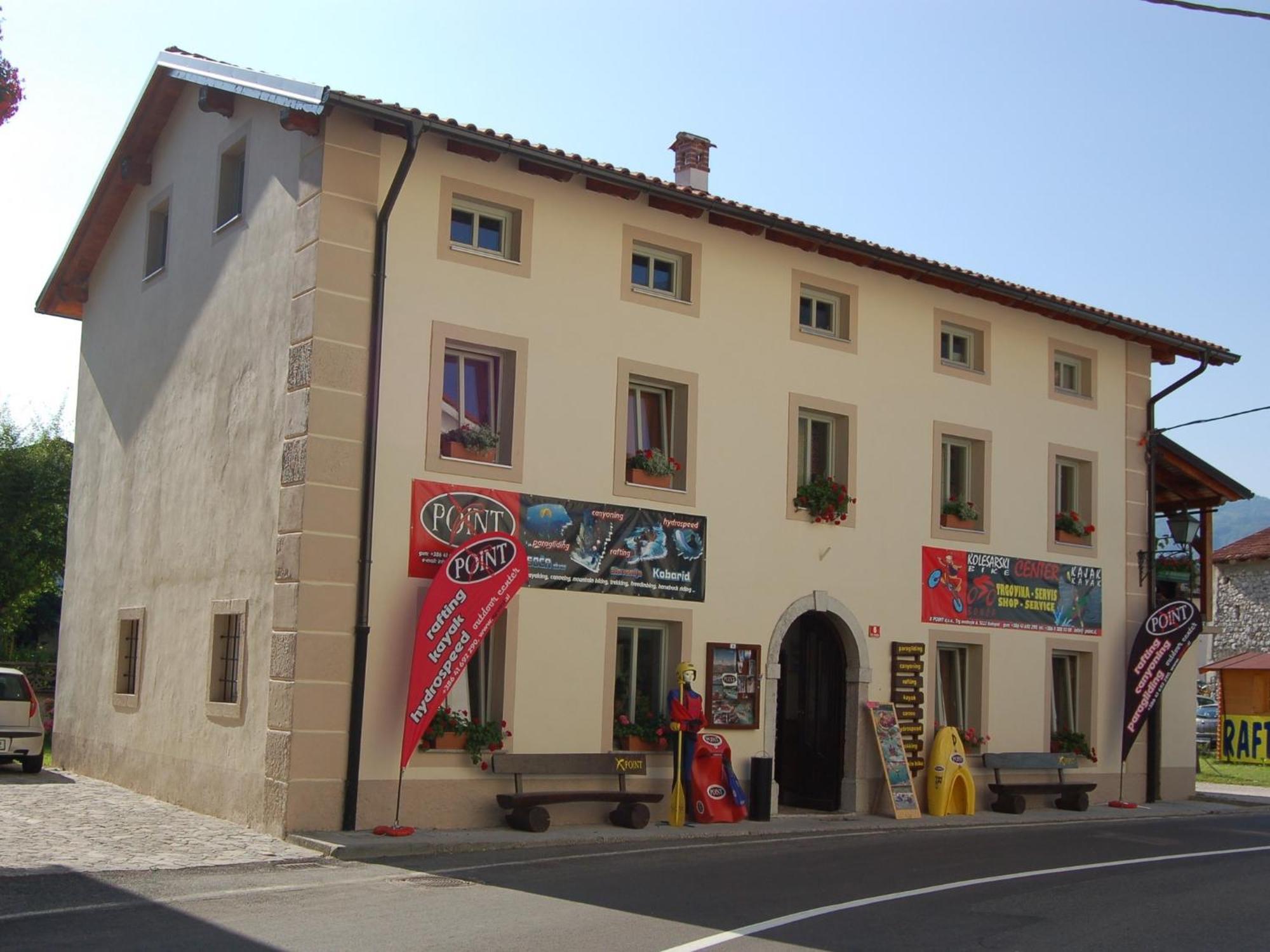 Hostel X Point Kobarid Exterior photo